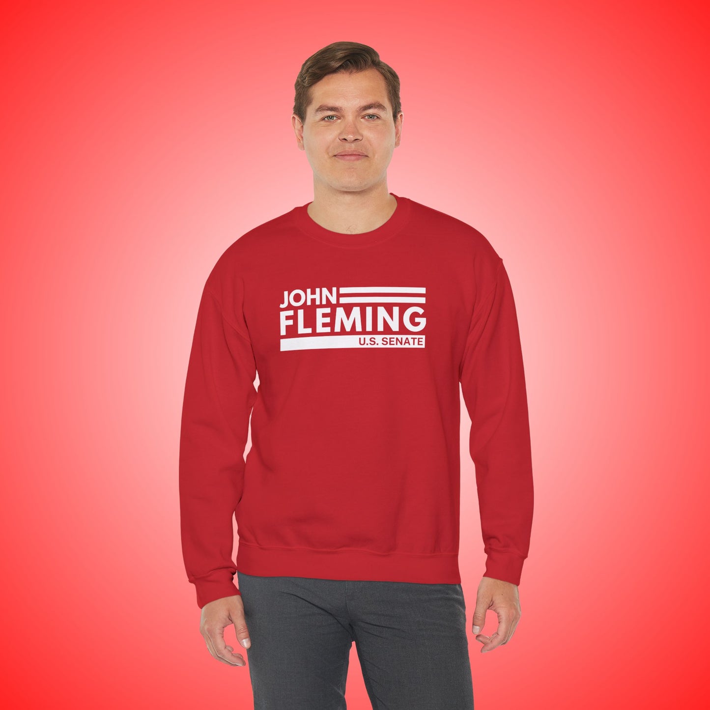 John Fleming U.S. Senate 2026 Election Sweatshirt | Official Fleming Senate Campaign Merchandise | Republican Candidate Sweatshirt | Louisiana Conservative Values
