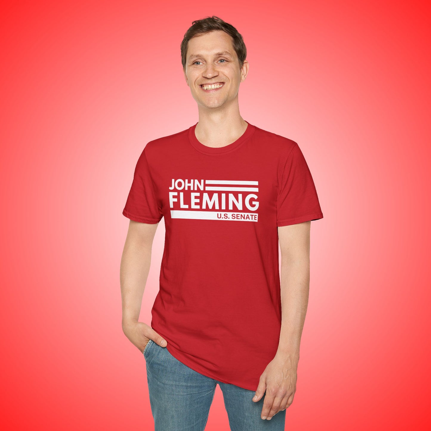 John Fleming U.S. Senate 2026 Election T-Shirt | Republican Candidate T-Shirt | Louisiana Conservative Values Tee