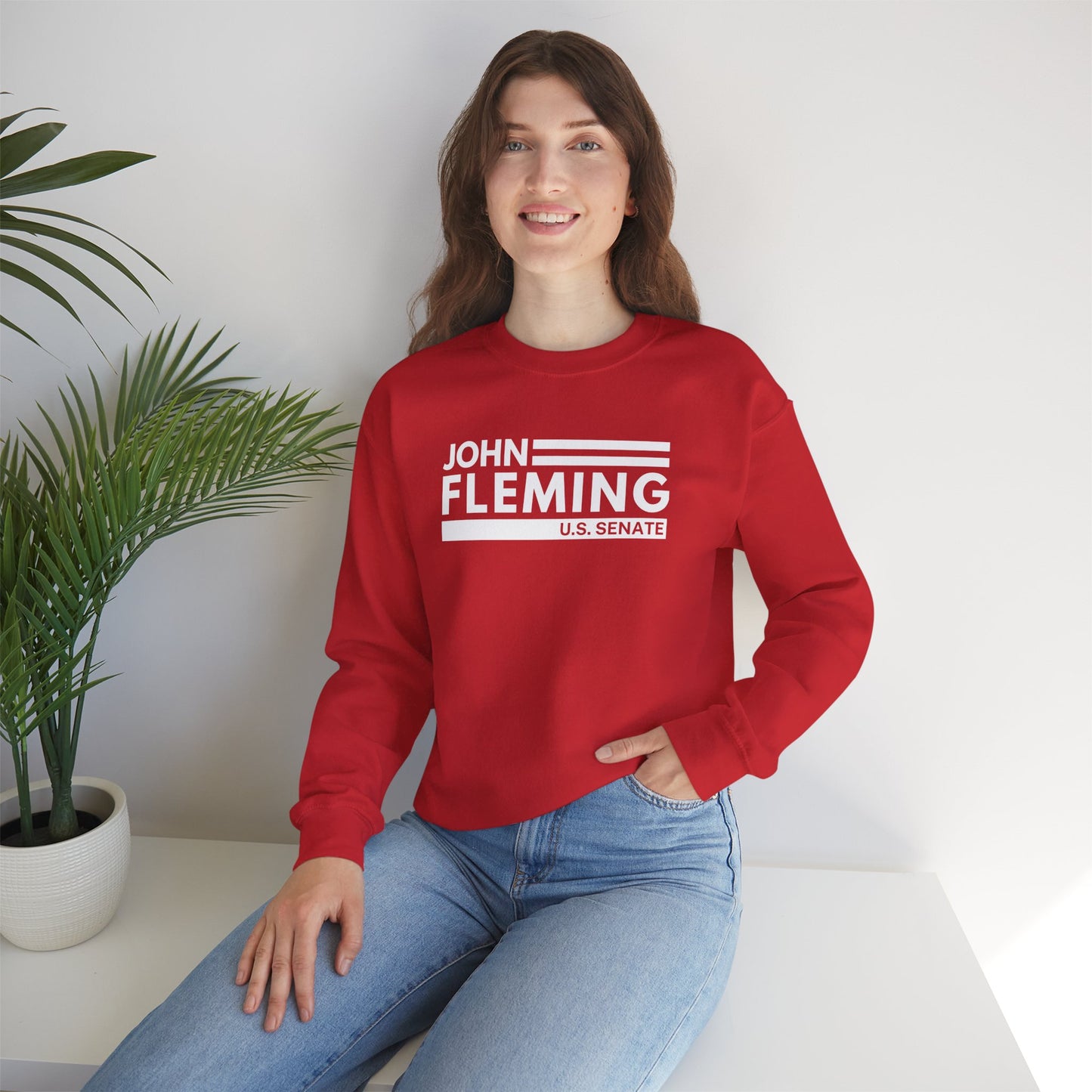 John Fleming U.S. Senate 2026 Election Sweatshirt | Official Fleming Senate Campaign Merchandise | Republican Candidate Sweatshirt | Louisiana Conservative Values