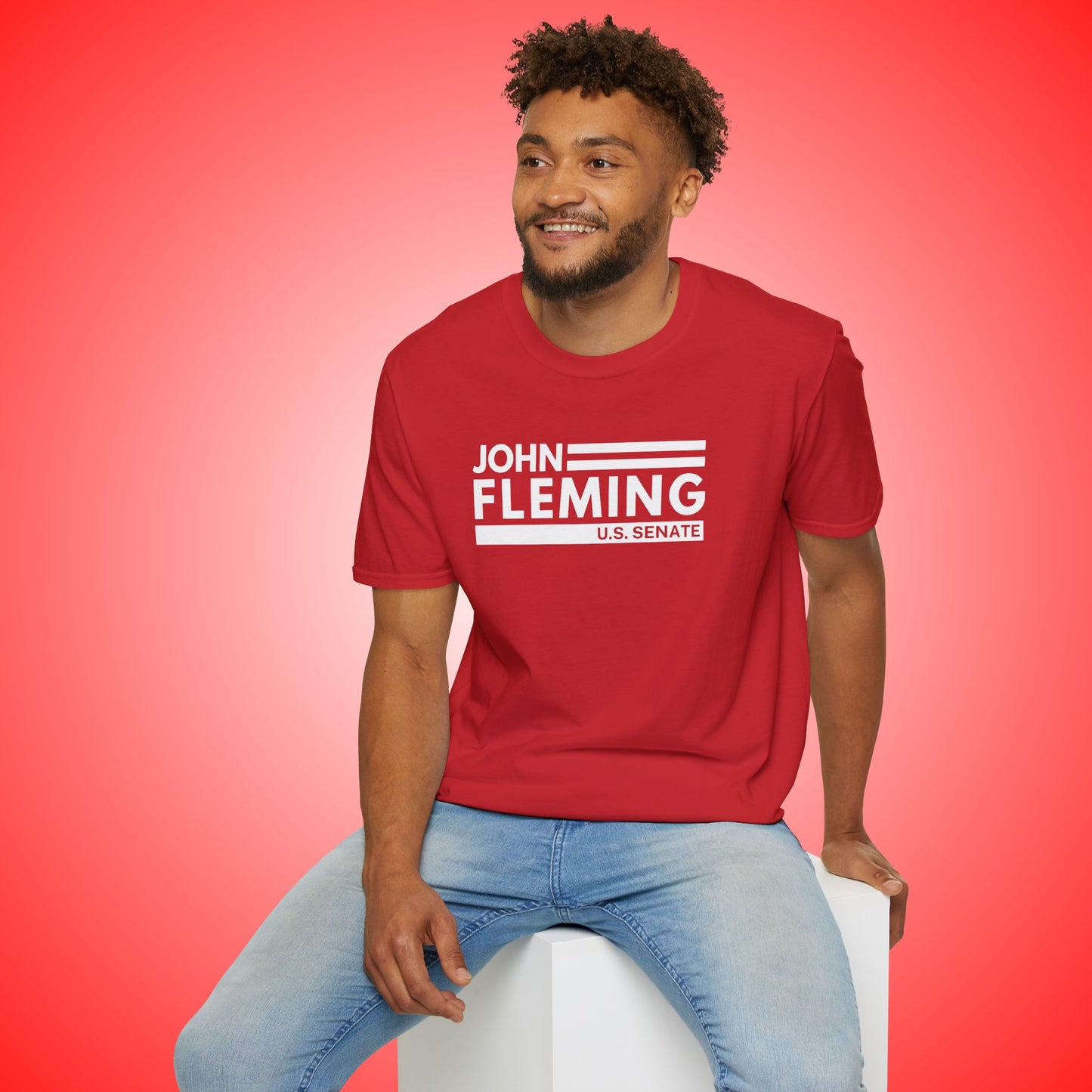 John Fleming U.S. Senate 2026 Election T-Shirt | Republican Candidate T-Shirt | Louisiana Conservative Values Tee