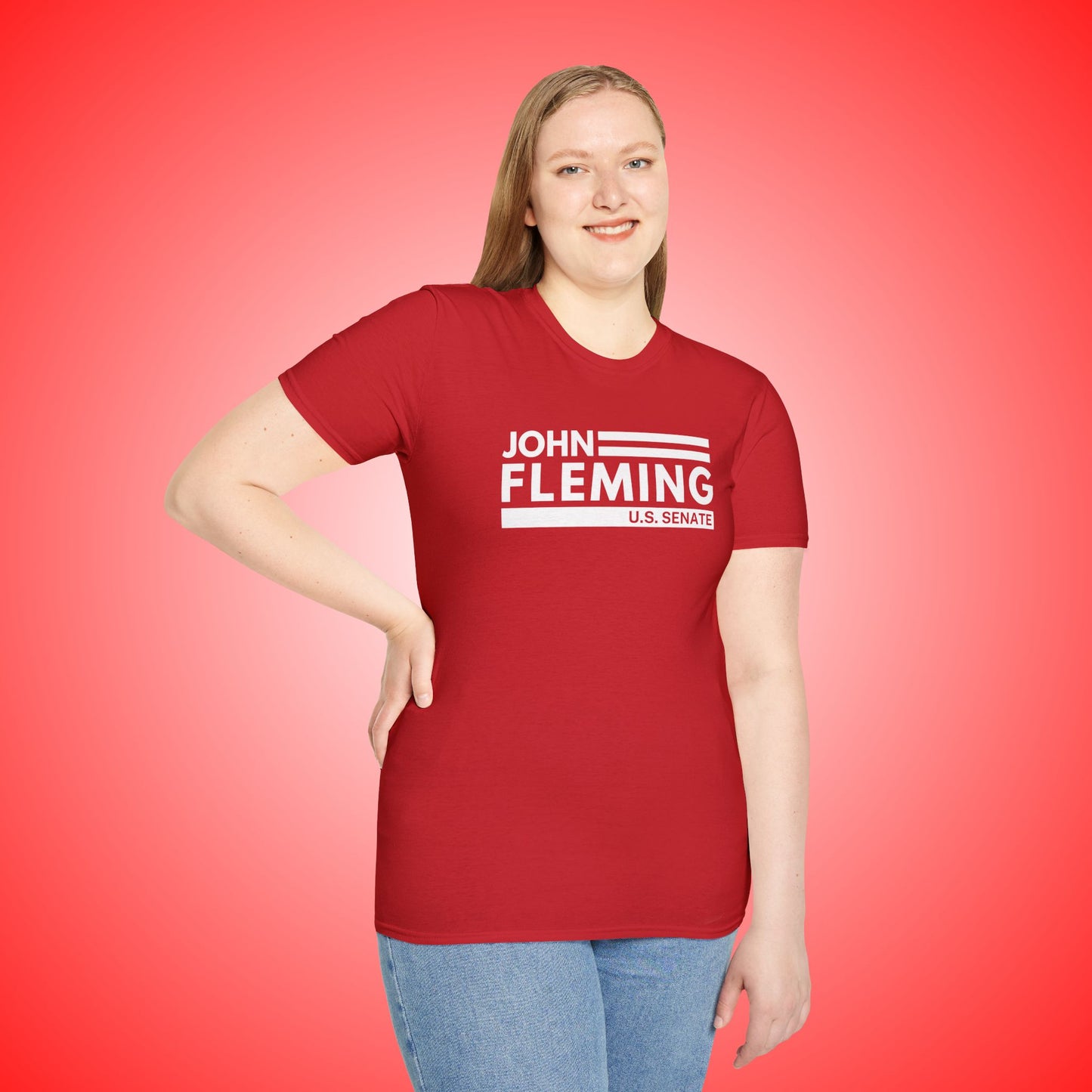 John Fleming U.S. Senate 2026 Election T-Shirt | Republican Candidate T-Shirt | Louisiana Conservative Values Tee