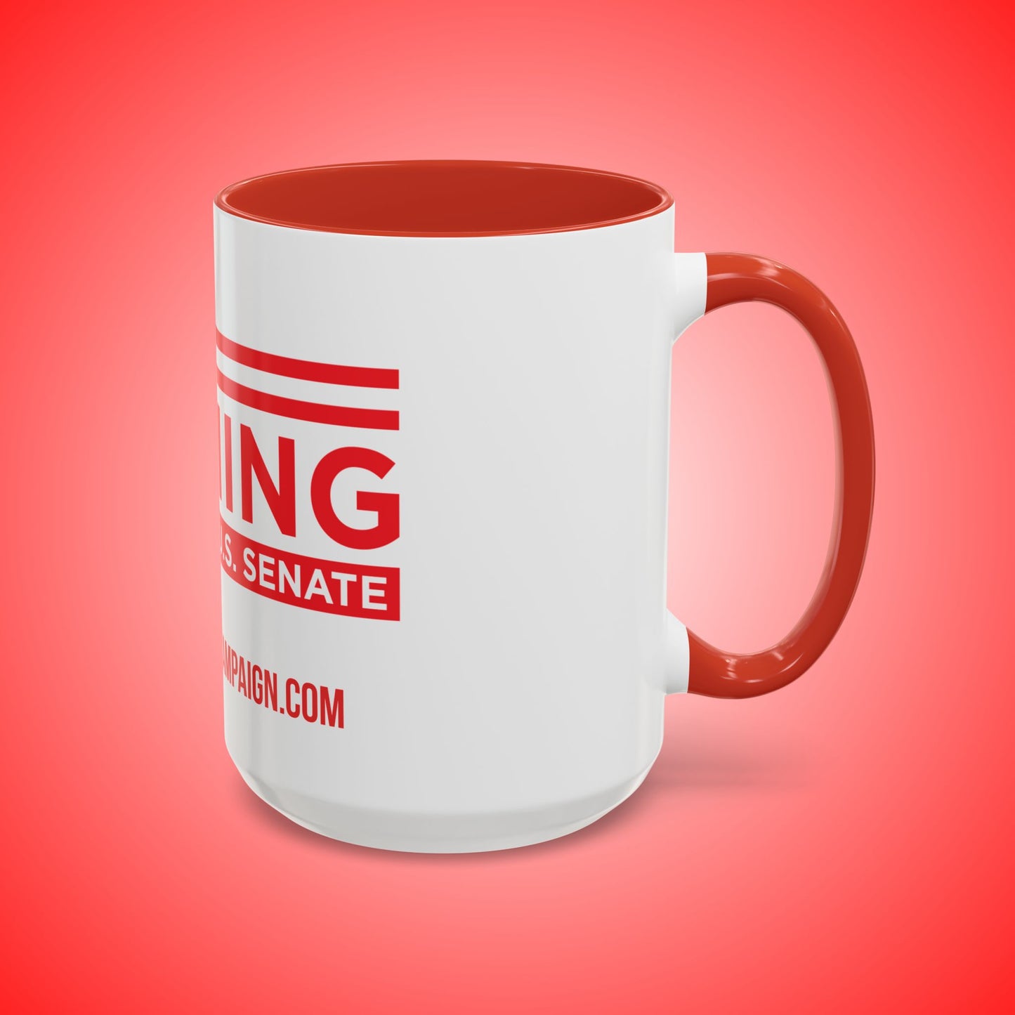John Fleming U.S. Senate 2026 Campaign Coffee Mug | 11 oz Coffee Mug | 15oz Accent Mug | Conservative Republican Political Mug