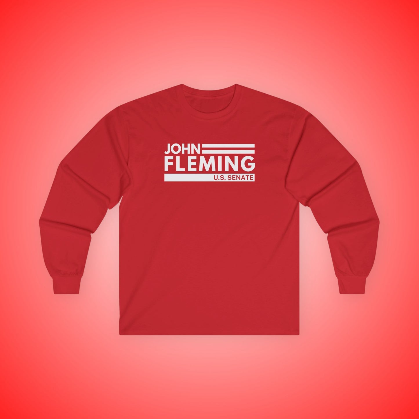 John Fleming U.S. Senate 2026 Election Long-Sleeve Unisex T-Shirt | Fleming for Senate Official Merchandise Republican Candidate T-Shirt | Louisiana Conservative Values Tee