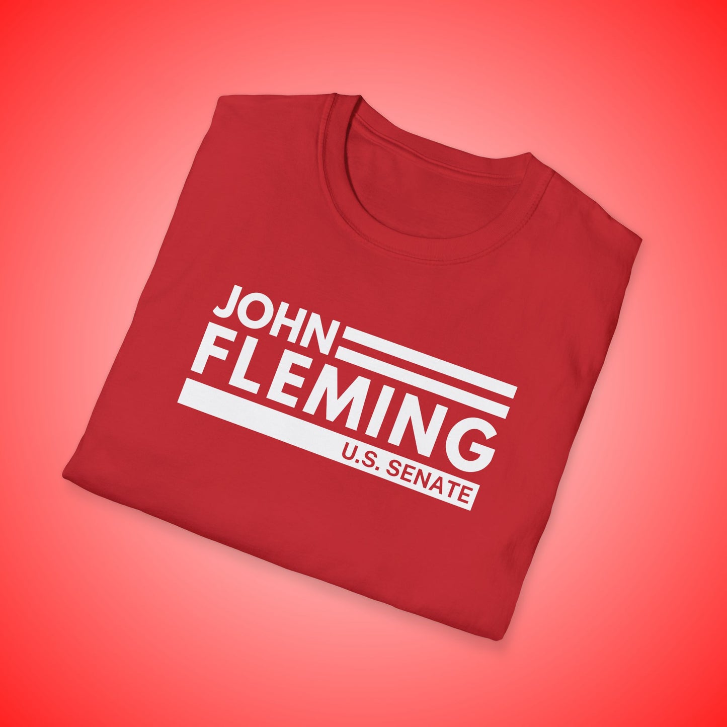 John Fleming U.S. Senate 2026 Election T-Shirt | Republican Candidate T-Shirt | Louisiana Conservative Values Tee