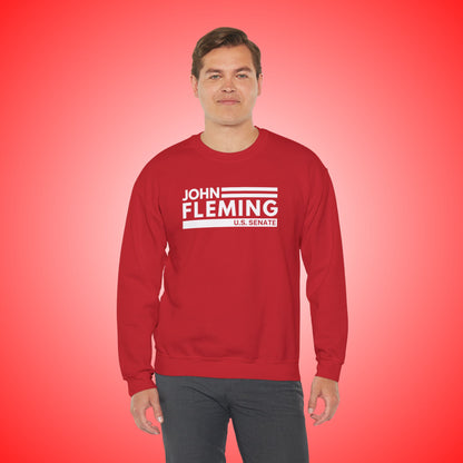 John Fleming U.S. Senate 2026 Election Sweatshirt | Official Fleming Senate Campaign Merchandise | Republican Candidate Sweatshirt | Louisiana Conservative Values