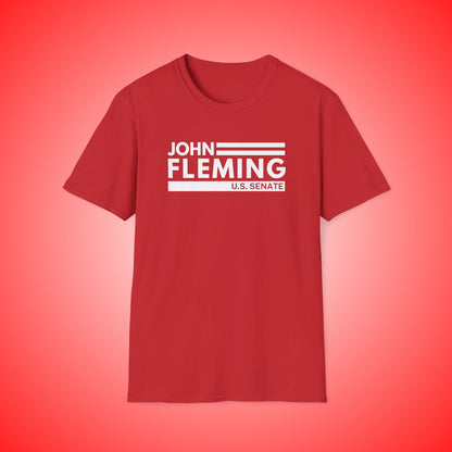John Fleming U.S. Senate 2026 Election T-Shirt | Republican Candidate T-Shirt | Louisiana Conservative Values Tee