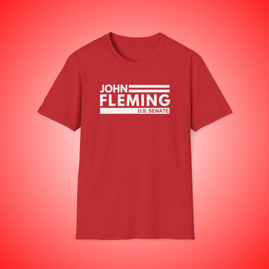 John Fleming U.S. Senate 2026 Election T-Shirt | Republican Candidate T-Shirt | Louisiana Conservative Values Tee