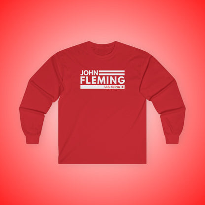 John Fleming U.S. Senate 2026 Election Long-Sleeve Unisex T-Shirt | Fleming for Senate Official Merchandise Republican Candidate T-Shirt | Louisiana Conservative Values Tee