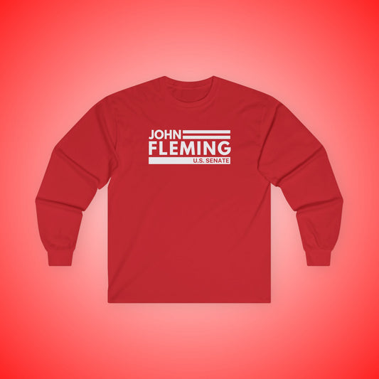 John Fleming U.S. Senate 2026 Election Long-Sleeve Unisex T-Shirt | Fleming for Senate Official Merchandise Republican Candidate T-Shirt | Louisiana Conservative Values Tee