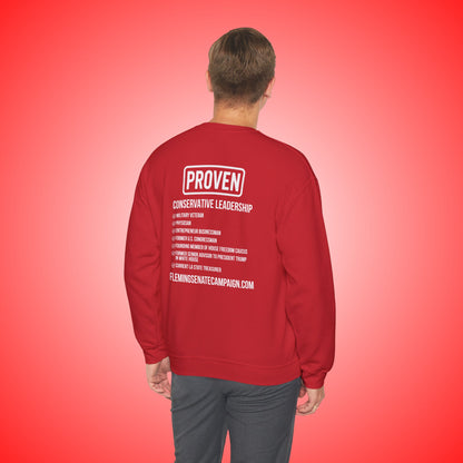 John Fleming U.S. Senate 2026 Election Sweatshirt | Official Fleming Senate Campaign Merchandise | Republican Candidate Sweatshirt | Louisiana Conservative Values